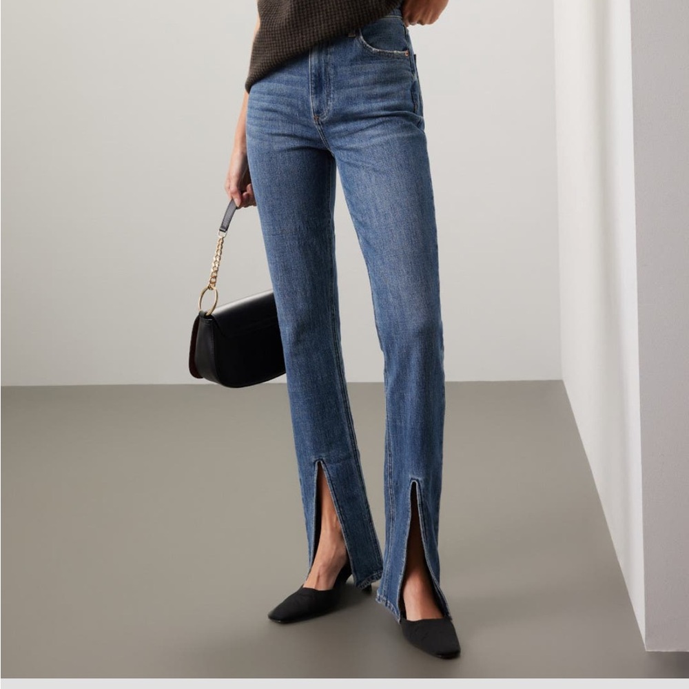 Pistola Blue Straight Leg Jeans